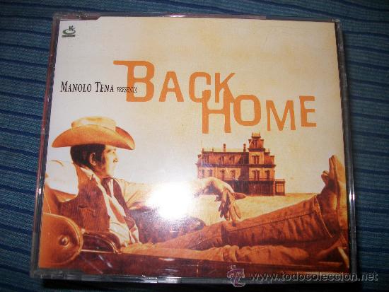 CDs de m&uacute;sica: PROMO CD SINGLE - MANOLO TENA - BACK HOME - Foto 1