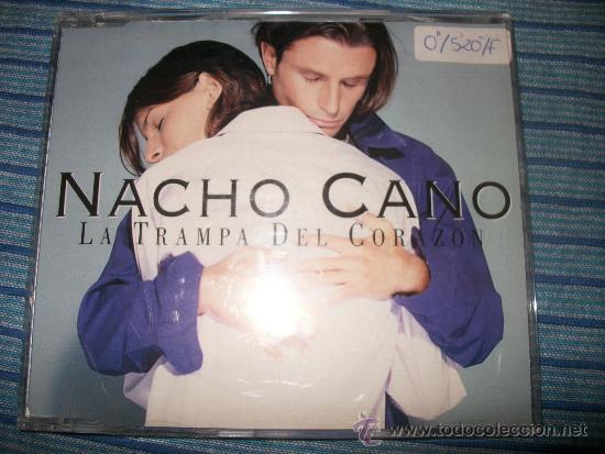 CDs de m&uacute;sica: PROMO CD SINGLE - NACHO CANO - LA TRAMPA DEL CORAZON - Foto 1
