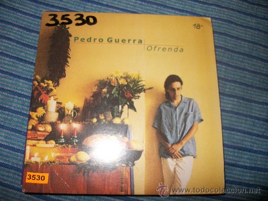 CDs de m&uacute;sica: PROMO CD SINGLE - PEDRO GUERRA - OFRENDA - Foto 1