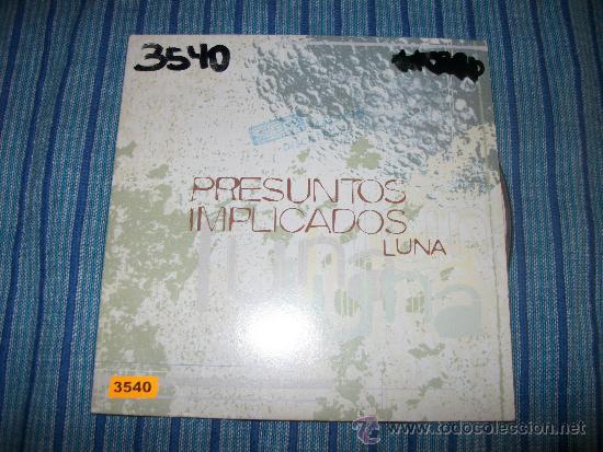 CDs de m&uacute;sica: PROMO CD SINGLE - PRESUNTOS IMPLICADOS - LUNA - Foto 1