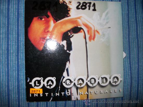 CDs de m&uacute;sica: PROMO CD SINGLE - LA RABIA - INSTINTOS NATURALES - Foto 1