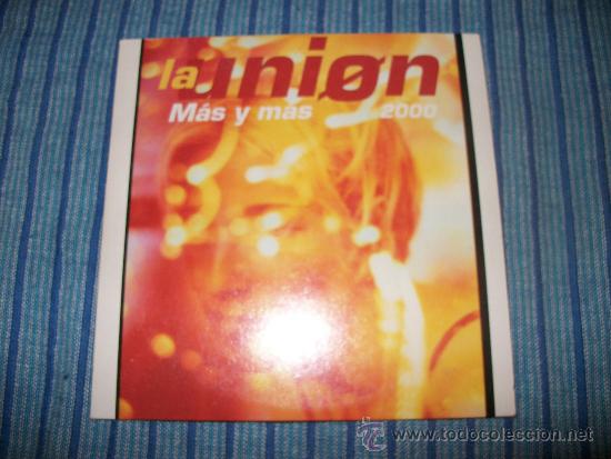 CDs de m&uacute;sica: PROMO CD SINGLE - LA UNION - MAS Y MAS 2000 - Foto 1