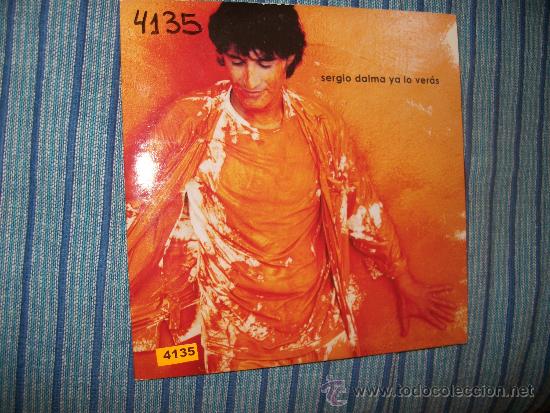 CDs de m&uacute;sica: PROMO CD SINGLE - SERGIO DALMA - YA LO VERAS - Foto 1