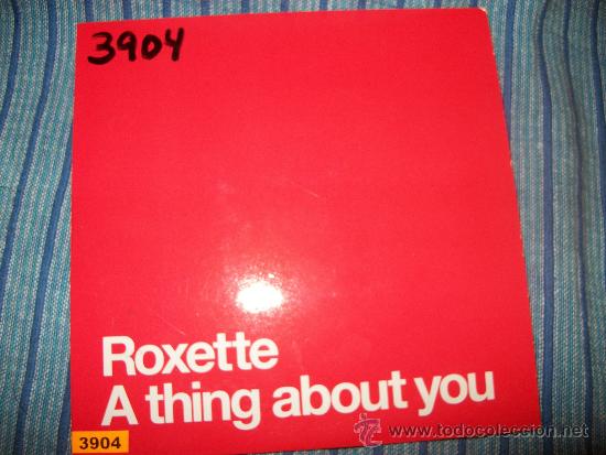 CDs de m&uacute;sica: PROMO CD SINGLE - ROXETTE - A THING ABOUT YOU - Foto 1