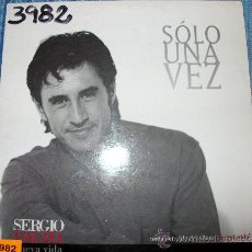 CDs de Música: PROMO CD SINGLE - SERGIO DALMA - SOLO UNA VEZ. Lote 37963413