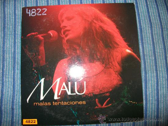 CDs de m&uacute;sica: PROMO CD SINGLE - MALU - MALAS TENTACIONES - Foto 1