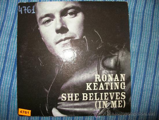 CDs de m&uacute;sica: PROMO CD SINGLE - RONAN KEATING - SHE BELIEVES - Foto 1