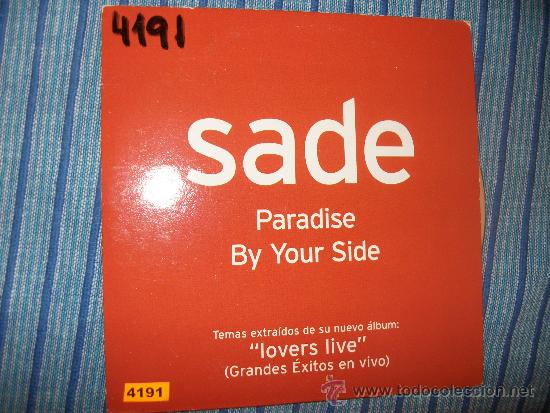 CDs de m&uacute;sica: PROMO CD SINGLE - SADE - PARADISE BY YOUR SIDE - 2 TRACKS - Foto 1