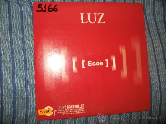 CDs de m&uacute;sica: PROMO CD SINGLE - LUZ - ECOS - Foto 1