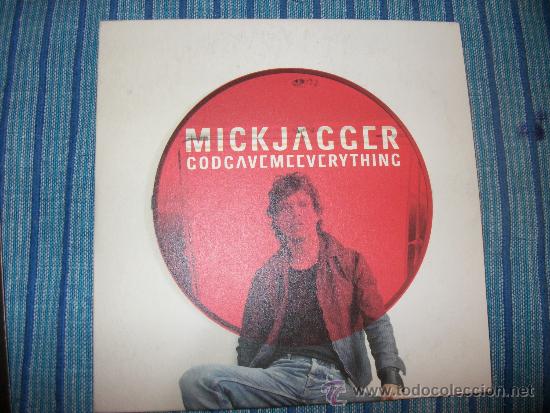 CDs de m&uacute;sica: PROMO CD SINGLE - MICK NICK JAGGER - GODGAVEMEEVERYTHING - rolling stones - Foto 1