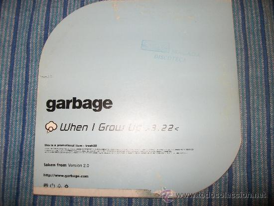 CDs de m&uacute;sica: PROMO CD SINGLE - GARBAGE - WHEN I GROW UP - Foto 1