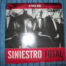 CDs de Música: PROMO CD SINGLE - SINIESTRO TOTAL - A POCO MAS DE METRO ESCASO -. Lote 37969030