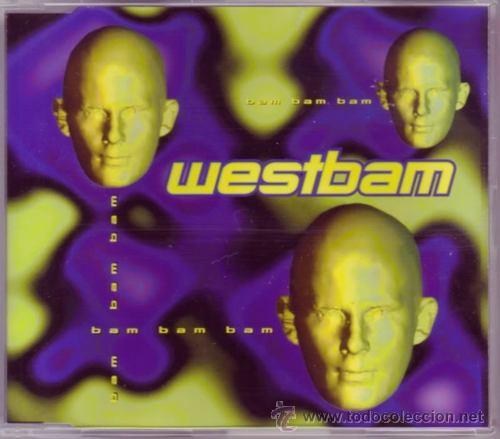 CDs de m&uacute;sica: WESTBAM Bam Bam Bam GERMAN CD SINGLE - Foto 1