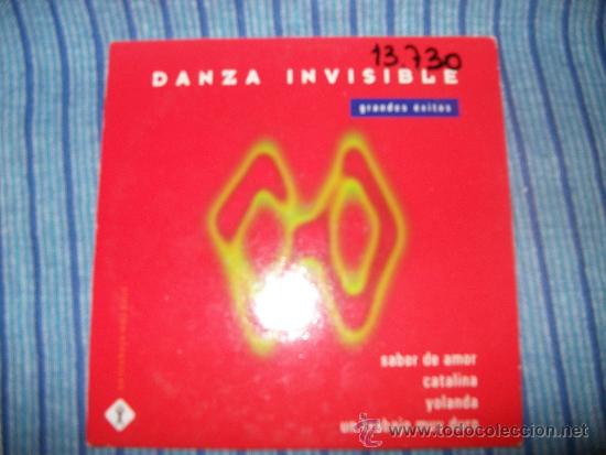 CDs de m&uacute;sica: PROMO CD SINGLE SINGLE - DANZA INVISIBLE - GRANDES EXITOS - 4 TRACKS - Foto 1