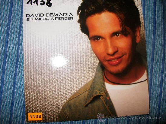 CDs de m&uacute;sica: PROMO CD SINGLE - DAVID DEMARIA - SIN MIEDO A PERDER - Foto 1