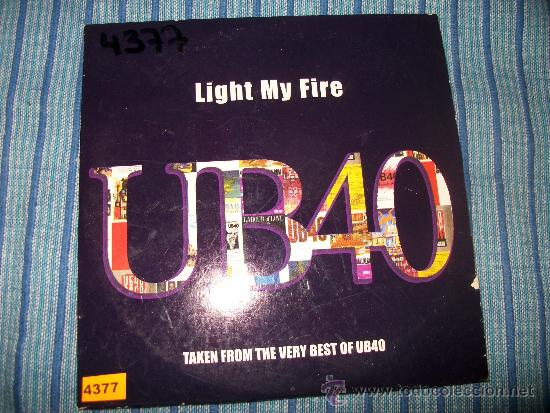 CDs de m&uacute;sica: PROMO CD SINGLE - UB40 - LIGHT MY FIRE - Foto 1