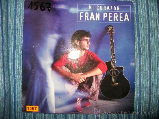 CDs de m&uacute;sica: PROMO CD SINGLE - FRAN PEREA - MI CORAZON - Foto 1