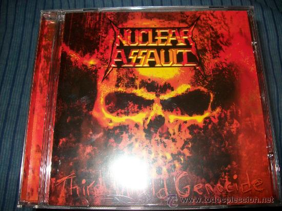 CDs de m&uacute;sica: CD - NUCLEAR ASSAULT  - THIRD WORLD GENOCIDE - HEAVY THRASH METAL - Foto 1
