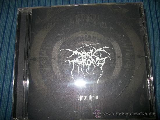 CDs de m&uacute;sica: CD - DARKTHRONE - HATE THEM - BLACK METAL - Foto 1