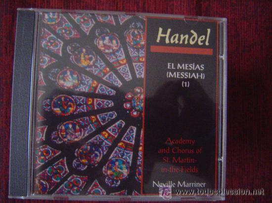 CDs de m&uacute;sica: HANDEL - EL MESIAS (MESSIAH) 1 - Foto 1