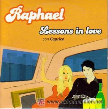 CDs de m&uacute;sica: RAPHAEL LESSONS IN LOVE CD SINGLE PROMO - Foto 1