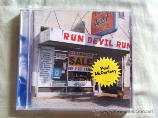 CDs de m&uacute;sica: CD PAUL McCARTNEY-RUN DEVIL RUN - Foto 1