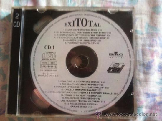 CDs de m&uacute;sica: CD DOBLE-EXITOTAL-V-VARIOS - Foto 1