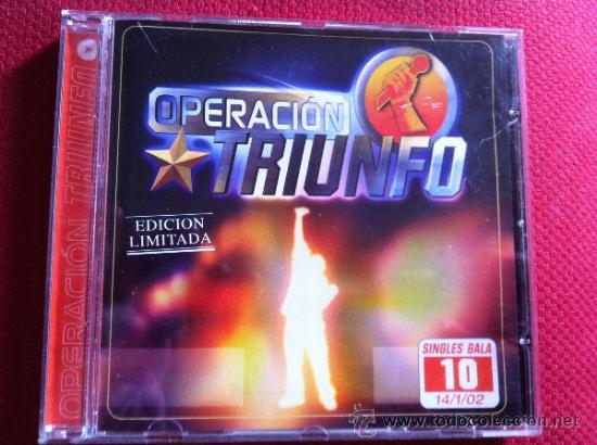 CDs de m&uacute;sica: CD OPERACION TRIUNFO-GALA 10 - Foto 1