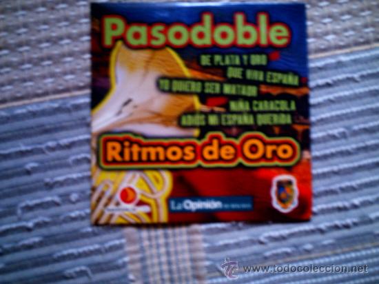 CDs de m&uacute;sica: CD RITMOS DE ORO DE LA OPINION: PASODOBLE - Foto 1