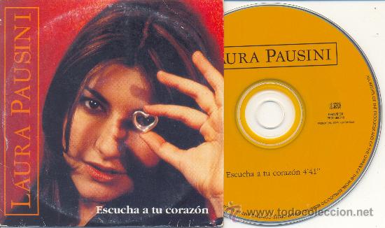 Laura Pausini Escucha A Tu Corazon 1996 Cd Sing Sold Through Direct Sale