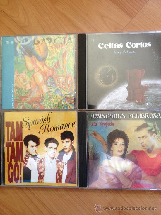 CDs de m&uacute;sica: 4 CD&acute;s POP ESPA&Ntilde;OL - Foto 1