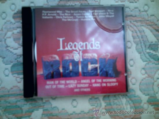 CDs de m&uacute;sica: CD LEGENDS OF ROCK - Foto 1