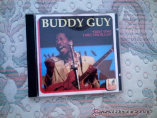 CDs de m&uacute;sica: CD BUDDY GUY: FIRST TIME I MET THE BLUES - Foto 1