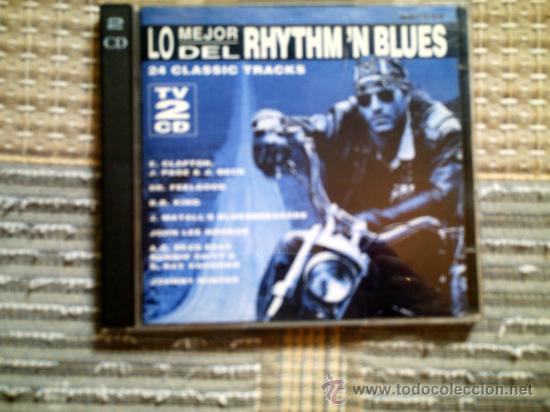 CDs de m&uacute;sica: CD LO MEJOR DEL RHYTHM&acute;N BLUES (DOBLE CD) - Foto 1