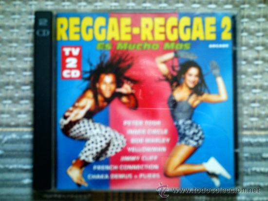CDs de m&uacute;sica: CD REGGAE-REGGAE 2 ES MUCHO MAS (DOBLE CD) - Foto 1