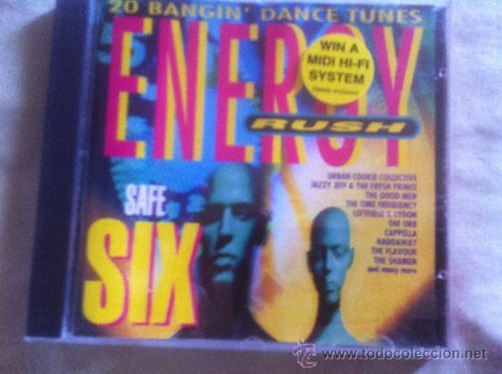 CDs de m&uacute;sica: CD ENERGY RUSH-SAFE SIX-VARIOS - Foto 1