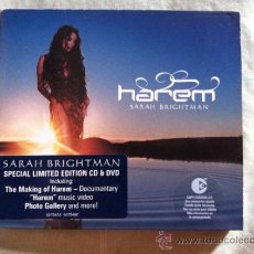 CDs de Música: CD+DVD-SARAH BRIGHTMAN-HAREM-SPECIAL LIMITED EDITION. Lote 38438121