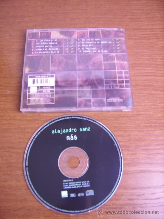 CDs de m&uacute;sica: CD - ALEJANDRO SANZ - MAS - EDITION SPANISH - Foto 2