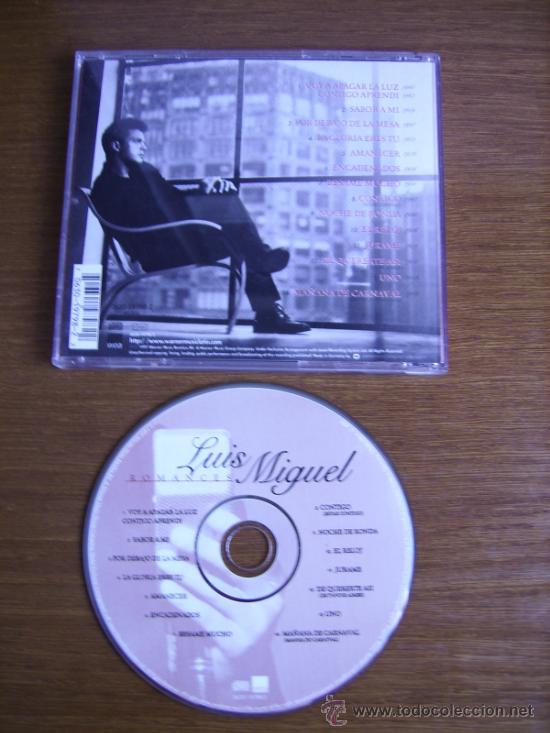 CDs de m&uacute;sica: CD - LUIS MIGUEL - ROMANCES - EDITION SPANISH - Foto 2