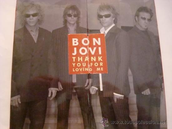 CDs de m&uacute;sica: BON JOVI- THANK YOU FOR LOVING ME-  CD SINGLE PROMOCIONAL  039