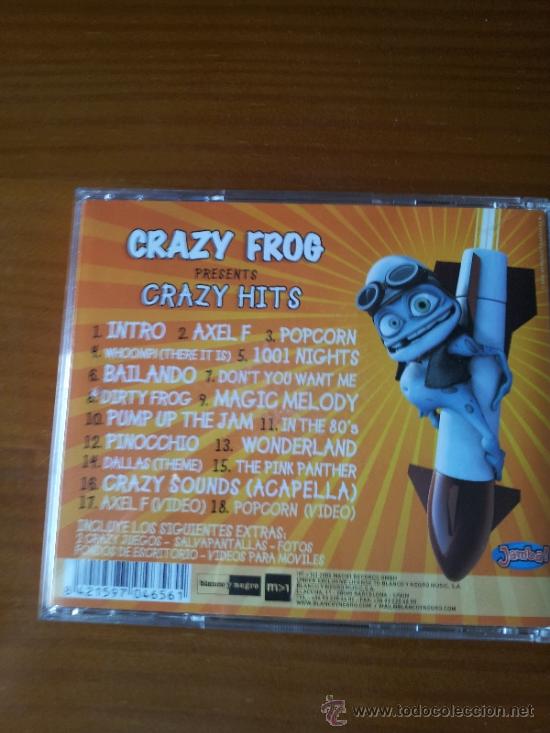 CDs de m&uacute;sica: CRAZY FROG PRESENTS CRAZY HITS 2005 - Foto 2