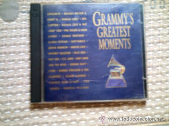 CDs de m&uacute;sica: CD GRAMMY&acute;S GREATEST MOMENTS (DOBLE CD) - Foto 1