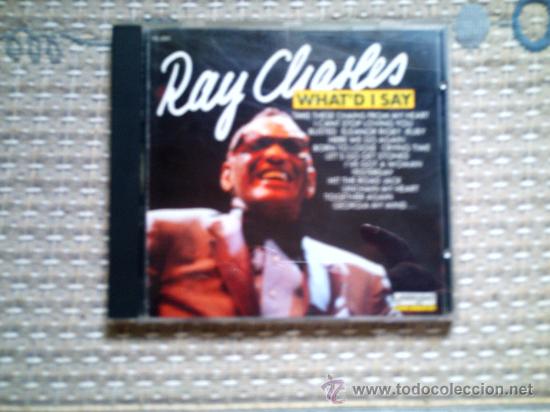 CDs de m&uacute;sica: CD RAY CHARLES: WHAT&acute;D I SAY - Foto 1