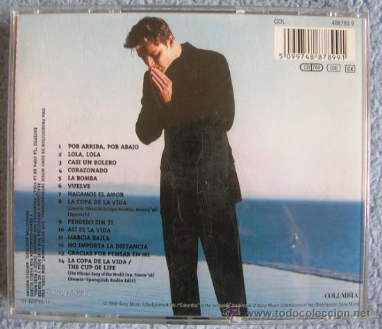 CDs de m&uacute;sica: RICKY MARTIN - VUELVE. CD. - Foto 4