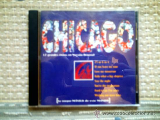 CDs de m&uacute;sica: CD CHICAGO: 12 GRANDES EXITOS EN VERSION ORIGINAL - Foto 1