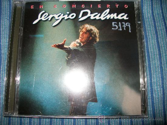 CDs de m&uacute;sica: 2 CD - SERGIO DALMA - EN CONCIERTO - CAJA ROTA - Foto 1