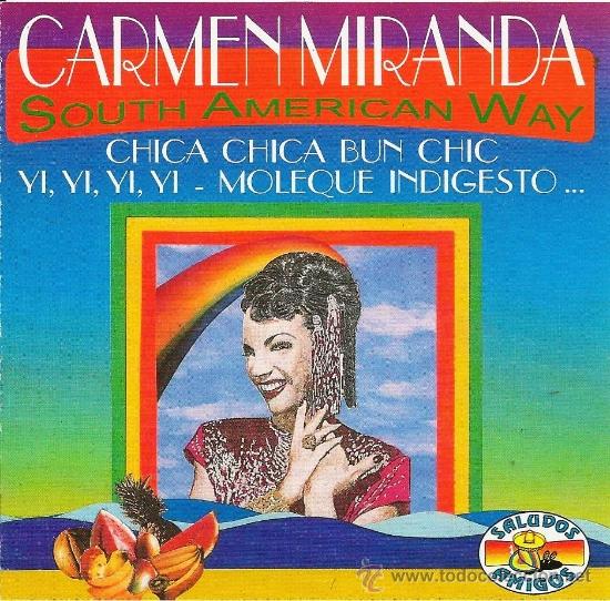 CDs de m&uacute;sica: CARMEN MIRANDA.EXITOS.SERIE SALUDOS AMIGOS.CD - Foto 1