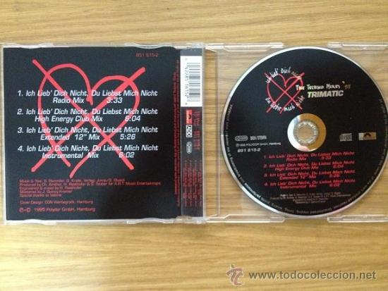 CDs de m&uacute;sica: CD Maxi Single DA DA DA The Tecno Mixes 95 - Foto 1