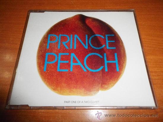 CDs de M&uacute;sica: PRINCE Peach + Mountains CD SINGLE PARA EUROPA DEL A&Ntilde;O 1993 CONTIENE 4 TEMAS PORTADA DE PLASTICO
