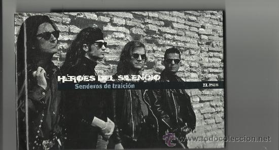 CDs de m&uacute;sica: heroes del silencio senderos de traicion libro y cd el pais - Foto 1
